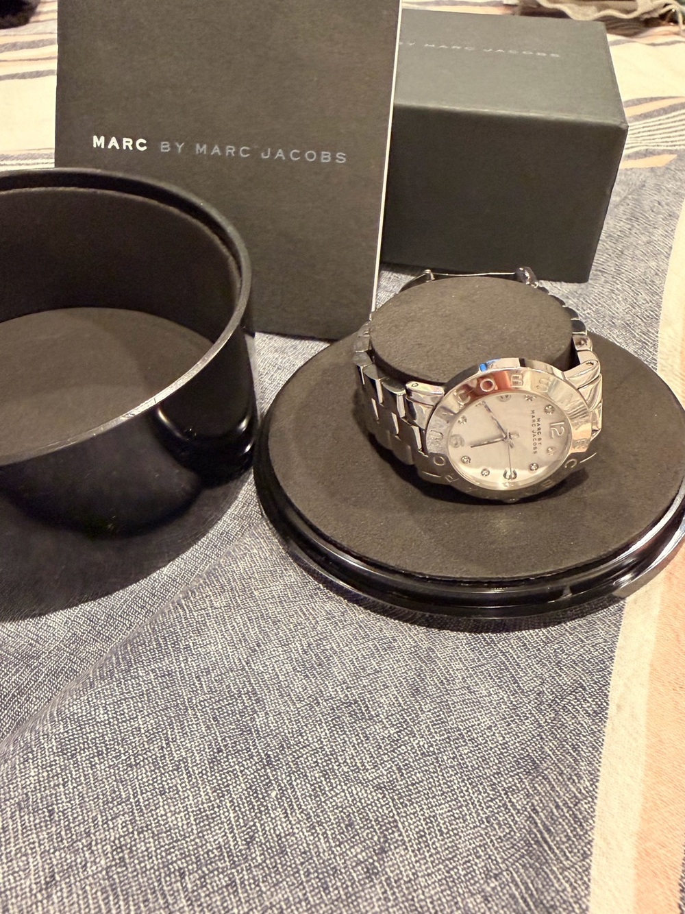 Marc by Marc Jacobs Men's Silver Stainless Steel Bracelet Watch with Round Dial